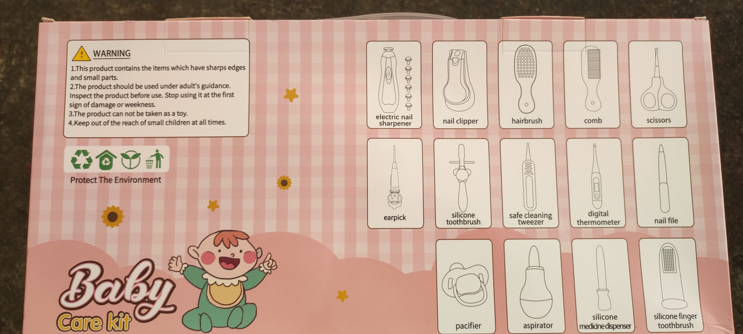 Baby Care Kit 20 Pcs – Complete Baby Grooming & Care Set - Image 4
